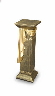 Colonne de Méduse Colonnes Romaines Sculpture en Marbre Figure Décoration Support 1087