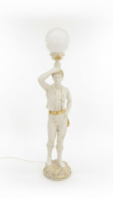Lampe sur pied luminaire design XXL sculpture figure statue