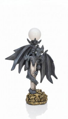 Lampe sur pied à design XXL gothique, luminaire, lampes de dragon 143cm