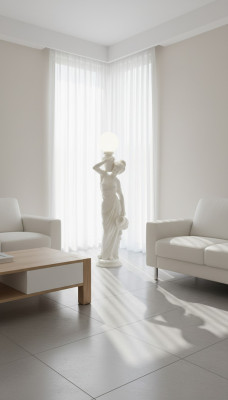 XXL Lustre Design Lampe 143 cm Éclairage Classique P6922x143