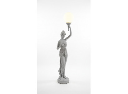 Lustre sur pied en design XXL, lampe sur pied, sculpture, figure, statue de 153cm