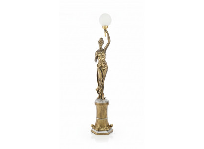 Luminaire sur pied design XXL Lampe sur pied Lampe Sculpture Statue Figure 227cm.
