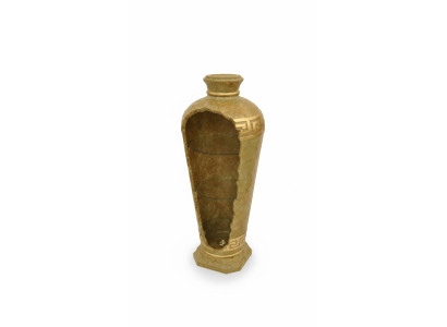 XXL Méduse Antique Style Vitrine Bar Colonne de Vase de Sol Armoire Colonne 127cm Nouveau