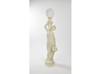 Lampe de sol sculpture figure lampes luminaire fixation Egypte statue chiffres sculptures 1680