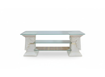 Buffet TV classique Armoire Table télé Tables Table Tv Étagère Médusa Vitrine 1880