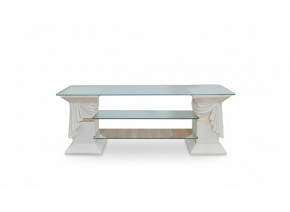 Buffet TV classique Armoire Table télé Tables Table Tv Étagère Médusa Vitrine 1880