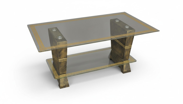 Conception Table basse Méduse Table en verre Tables d'appoint Canapé Classique XXL neuf