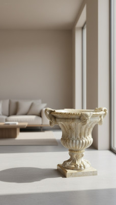 XXL Design Pot de fleurs décoratif Vase Vases Artisanat décoratif Calice Tasse 69cm