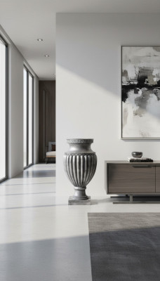 Conception, pots de fleurs, vase à fleurs, vase décoratif, vase, vases, décoration, 84 cm P0882x840