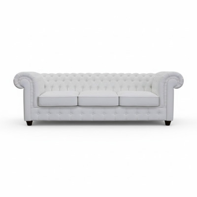 Chesterfield Ensemble de canapés Sofa 3+1+1 Set de canapés Rembourrés Canapés Canapés S1