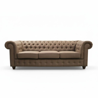Ensemble de canapé Chesterfield Sofa 3+1+1 Canapé set Tapisserie de canapé Canapés Complet