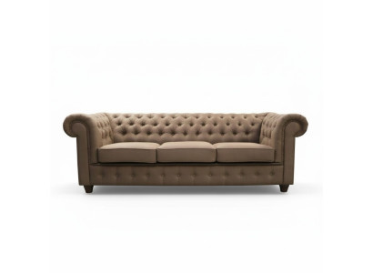 Ensemble de canapé Chesterfield Sofa 3+1+1 Canapé set Tapisserie de canapé Canapés Complet