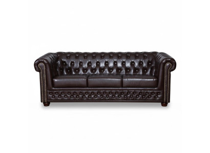 Ensemble canapé Chesterfield 3+1+1 Ensemble de canapés de canapés Chesterfield Yorki nouveau