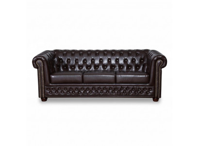 Ensemble canapé Chesterfield 3+1+1 Ensemble de canapés de canapés Chesterfield Yorki nouveau