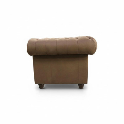 Chesterfield 3 + 1 Setter Wohnzimmer-Sofagarnitur Couch Ledersofas Wohnzimmer Sofa