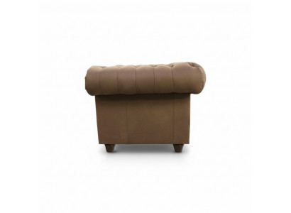 Chesterfield 3 + 1 Setter Wohnzimmer-Sofagarnitur Couch Ledersofas Wohnzimmer Sofa