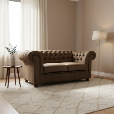 Ensemble de canapé Chesterfield 3+2+1 Set de canapé Tissus Canapés Ensemble complet