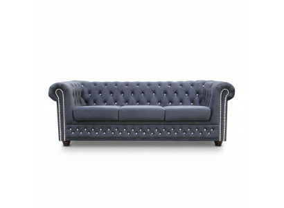 Canapé Chesterfield ensemble 3+2+1 canapé-lit canapé canapé en cuir Tissus lits
