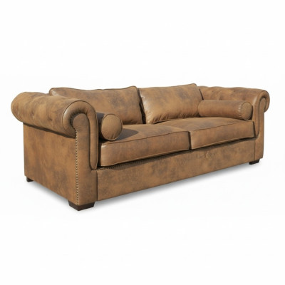Chesterfield Ensemble Canapé 3+2 Canapé Ensemble Canapés Canapés Canapé en Cuir Neuf