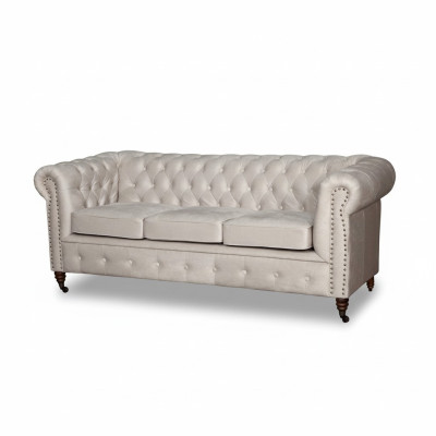 Ensemble de canapés Chesterfield 3+2 Oxford Jeu de revêtement de canapé Canaps neuf