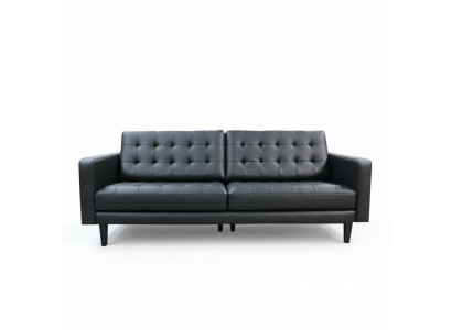 Conception Moderne Chesterfield Suite Canapé Canapé Revêtement en cuir Ensembles 3+2 nouveau
