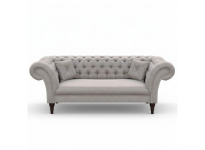 Canapé Chesterfield ensemble 3+2 Canapé Canapé Rembourrage Design Cuir Tissu Ensembles