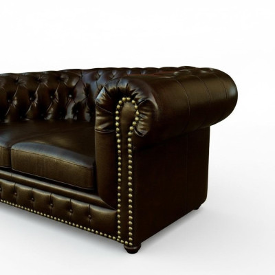 Canapé Chesterfield 2 places York Canapé Tissu Canapés Canapés neufs