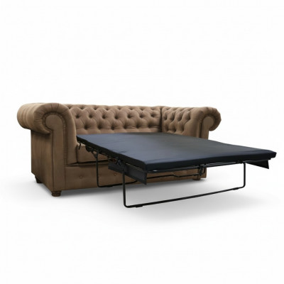 Chesterfield Cambridge Canapé 2 places Canapé de bureau avec fonction lit Canapés et sofas