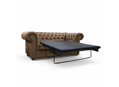 Chesterfield Cambridge Canapé 2 places Canapé de bureau avec fonction lit Canapés et sofas