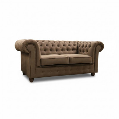 Chesterfield Bureau Canapé Canapé Design Textile Siège Rembourrage Cambridge Canapés