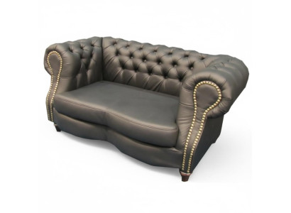 Chesterfield Lincoln 2 places Canapé Tissu Canapés Canapés Canapé Club en Cuir de Conception