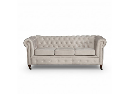 Design Classique Chesterfield Upholstery Canapé Canapé Suite 3 Places Canapé En Cuir Nouveau