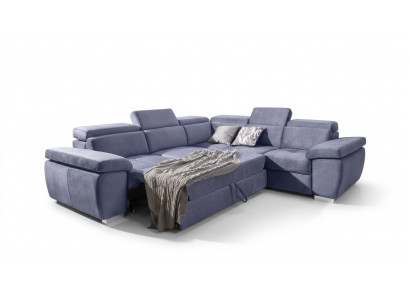XXL Canapé d'angle rembourré Paysage de vie Canapé d'angle rembourré Complet Canapés Lits Canapés Sofas