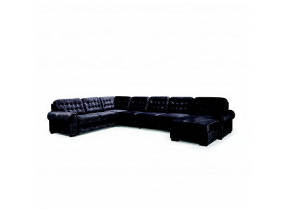 Canapé XXL Rembourrage Angle de sommeil Suite rembourrage Paysage vivant Canapés Canapés