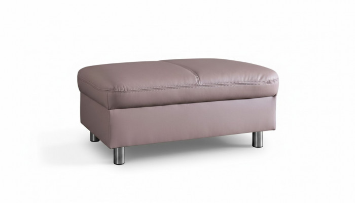 XXL Club Lounge Stool Pufa Cuir Ottoman Designer Textile Footstool Design