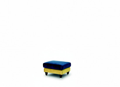 Repose-pieds Tabouret Lounge XXL Club Pouf Ottoman en cuir Textile Ottoman Designer neuf