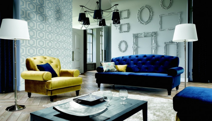 Chesterfield 1 place Fauteuil relax Club Lounge Sofa Chair TV Tapisserie