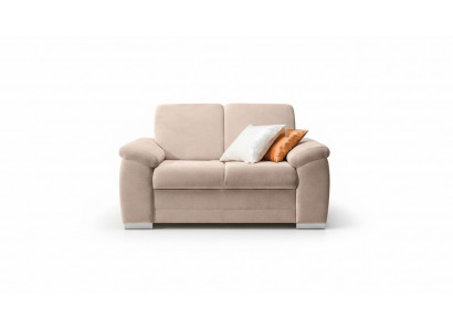 Design 2-Sitzer Relax Sofas Club Lounge Sofa Textilpolsterung Couch Stoffsofas