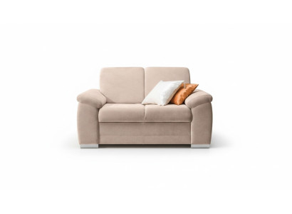 Design 2-Sitzer Relax Sofas Club Lounge Sofa Textilpolsterung Couch Stoffsofas