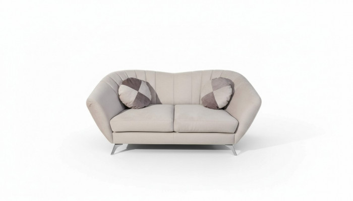 Le canapé 2 places au style élégant et moderne s'intègre parfaitement dans n'importe quel intérieur.