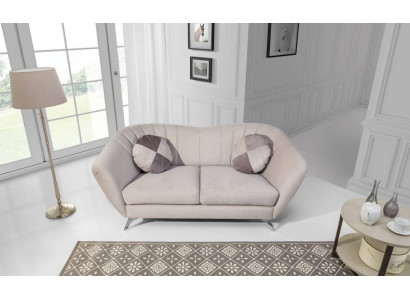 Le canapé 2 places au style élégant et moderne s'intègre parfaitement dans n'importe quel intérieur.