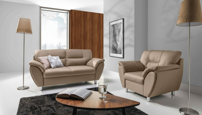 Suite canapé 2+1 places Canapé Canapés Tissu d'ameublement Sofas