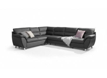 Paysage vivant Canapé-lit en forme de U Tissu Textile Canapé Sofa Rembourrage Coin