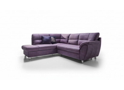 Le canapé d'angle est un design moderne respectueux pour votre salon