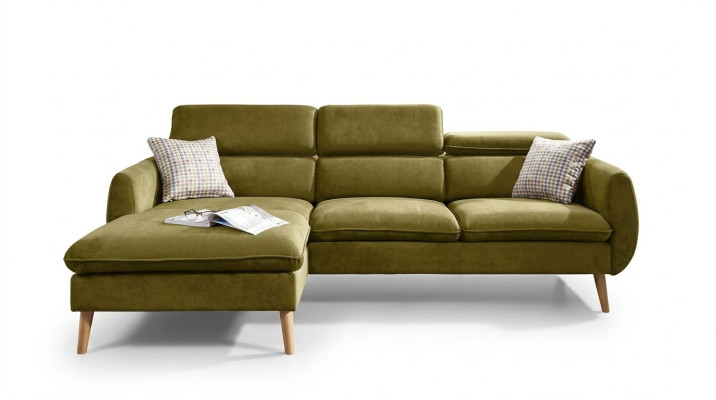 Canapé d'angle Canapé Canapé Sofa d'angle Ensemble moderne de sofa Canapés Canapés Paysage de vie