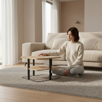 Table basse design table d'appoint tables design tables en bois élégantes rectangulaires