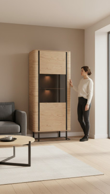 Vitrine Armoire Armoire Vitrines Bureau Salon Armoire