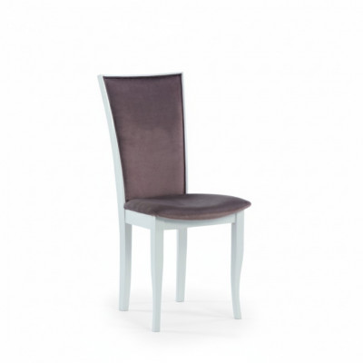 Chaises luxueuses rembourrées en design, sièges de bureau en bois pour salle à manger.