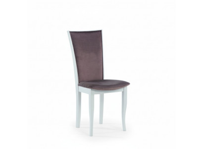 Chaises luxueuses rembourrées en design, sièges de bureau en bois pour salle à manger.