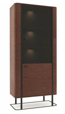 Vitrine Classeur Armoire Vitrines Bureau Salle de séjour Armoire étagère